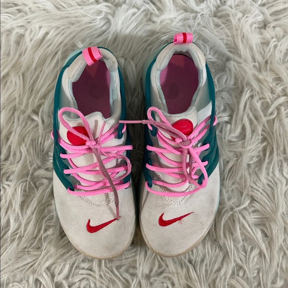 Nike Air Presto 'White Jade Ice' Kids Shoes Size 2Y - Picture 4 of 11